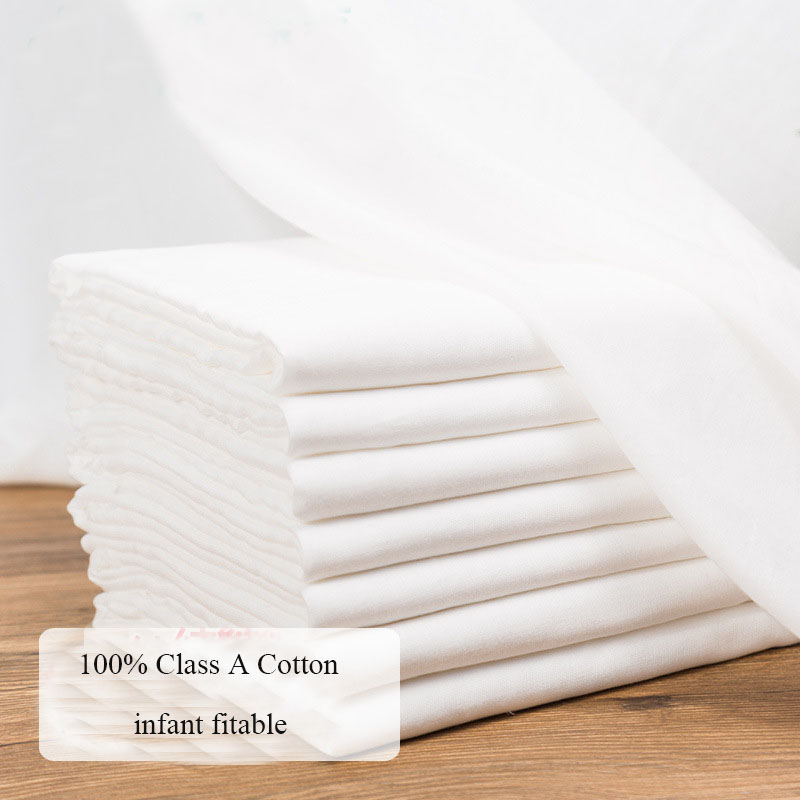 100x145cm Pure 100% Cotton Whi – обзор и цена Baby Clothing Fabric