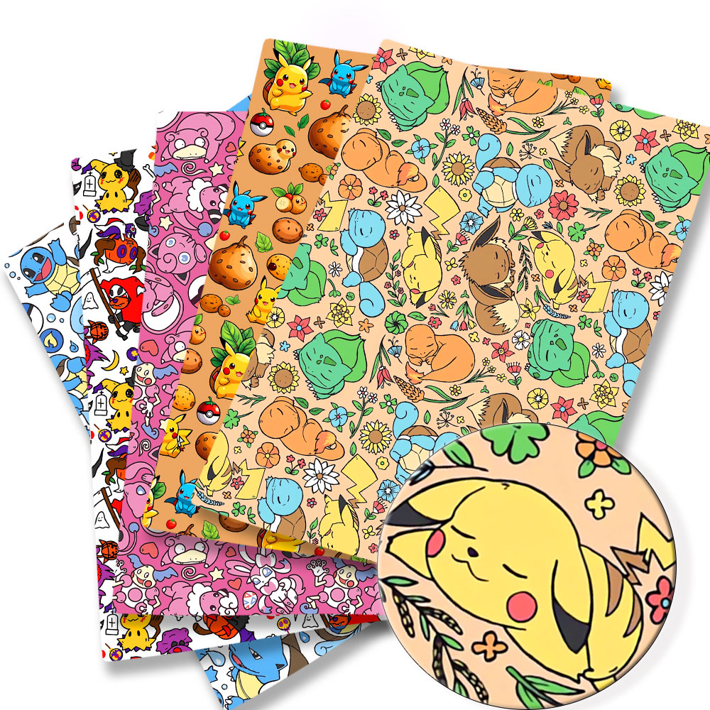 Pokemon Cartoon Fabric140*50cm – обзор и цена Baby Clothing Fabric
