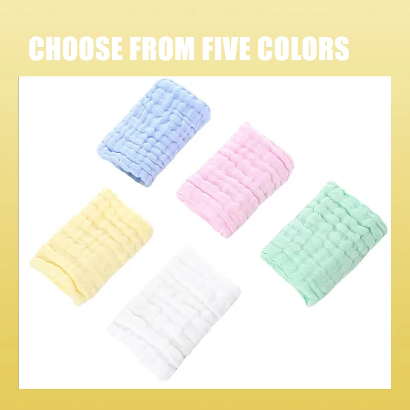 5pcs Baby Muslin Washcloths Bu – обзор и цена Baby Clothing Fabric