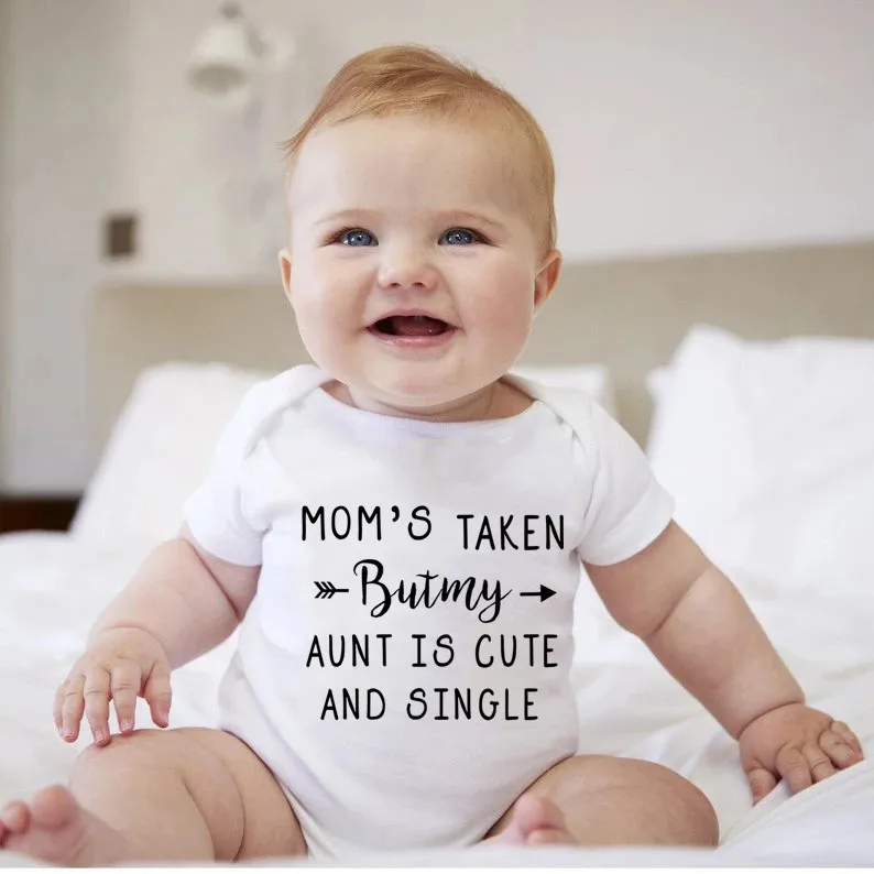 My Aunt Is Cute and Single Fun – обзор и цена Baby Clothing Gender Neutral