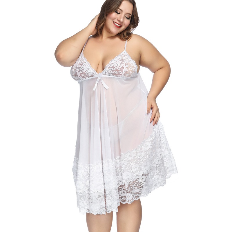 S-7XL Plus Size Sexy Strap Nig – обзор и цена Baby Gown Nightwear