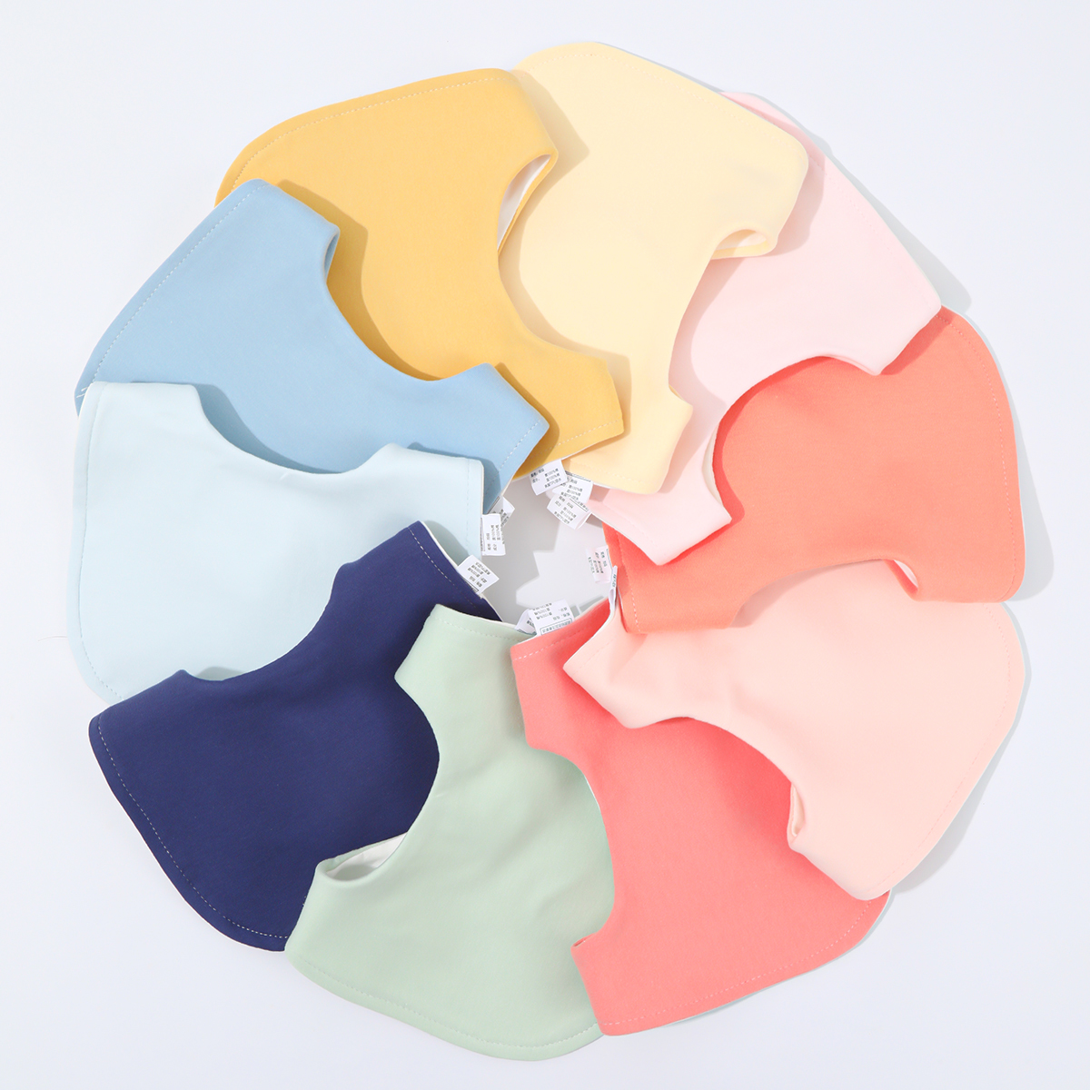 10-piece baby bib U-shaped sal – обзор и цена Baby Clothing Fabric